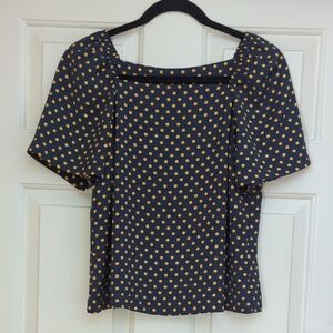 Ann Taylor Polka Dot Women's Top